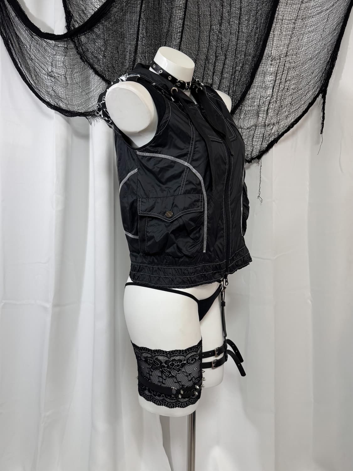 printing vest jacket 상품이미지4