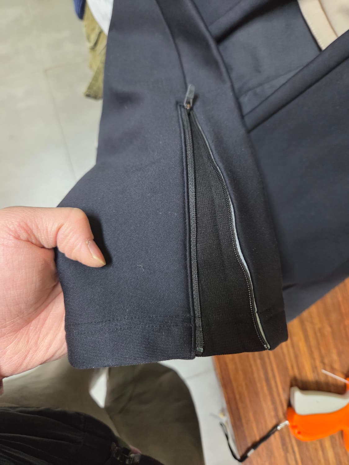 스파이더 안감기모 기능성 팬츠 L 상품이미지5