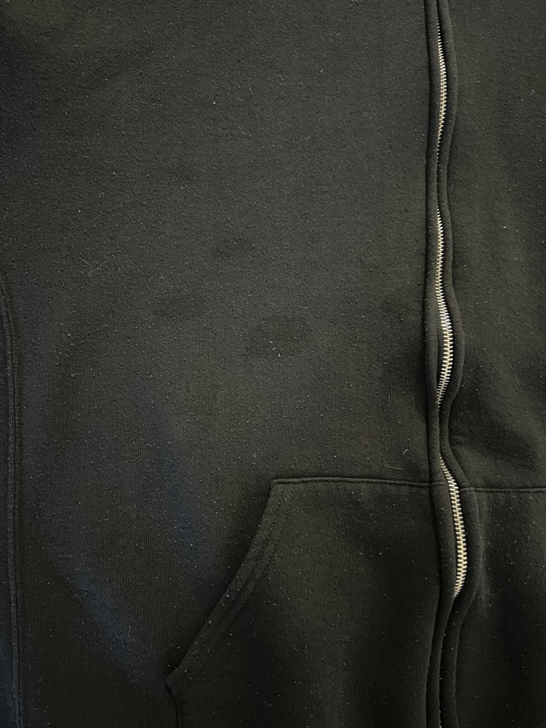 00s 러셀 빈티지 후드 블랙 XXL 상품이미지7