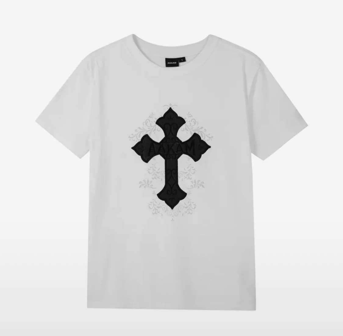아캄 반팔 CROS2 Half Top 화이트 1 / 블랙 교환 상품이미지1