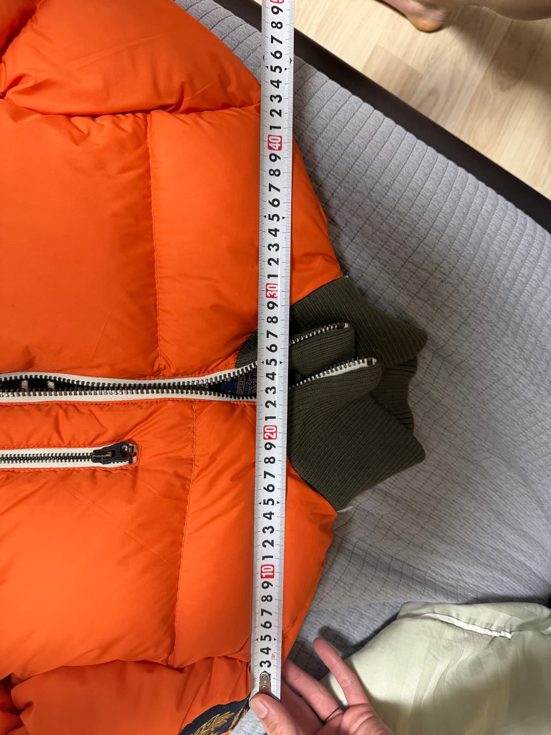 폴로 랄프로렌 오렌지 패딩 s 상품이미지7