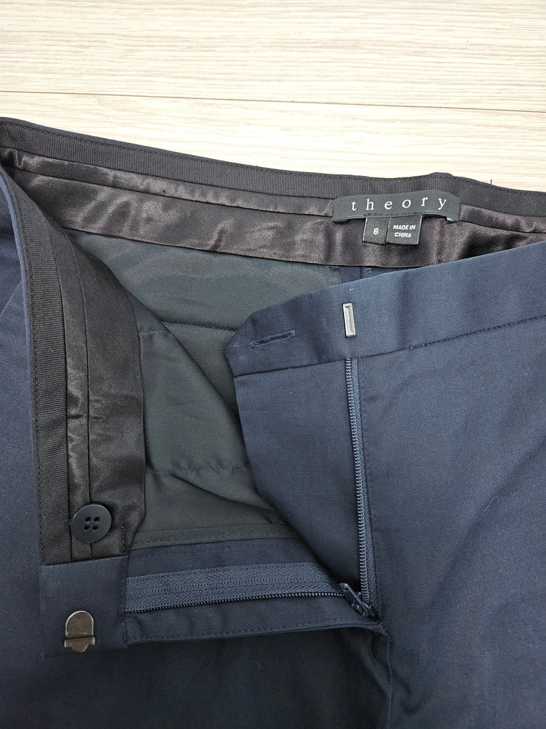 띠어리 네이비 슬랙스 상품이미지5