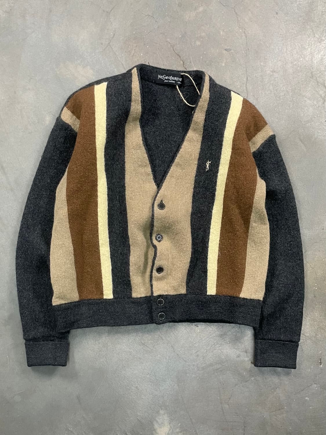 00s 입생로랑 숏 니트 가디건 상품이미지1