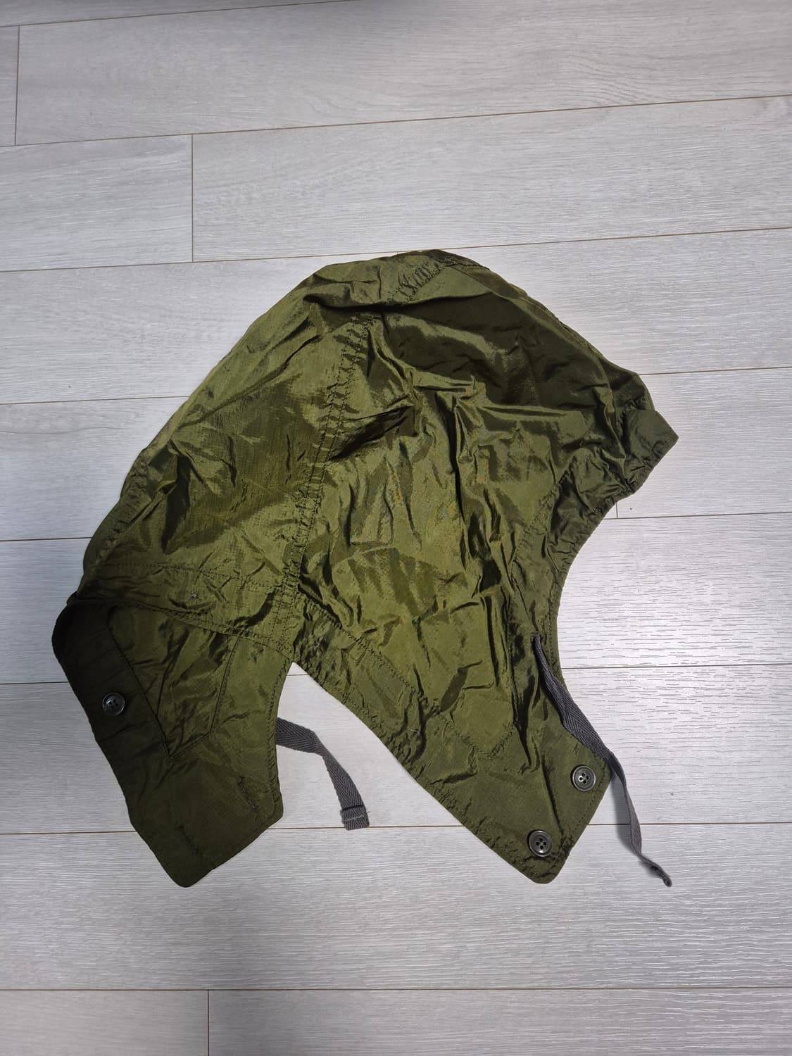 엔지니어드가먼츠 피싱 오버 셔츠 올리브 코튼 립스탑 L 상품이미지3