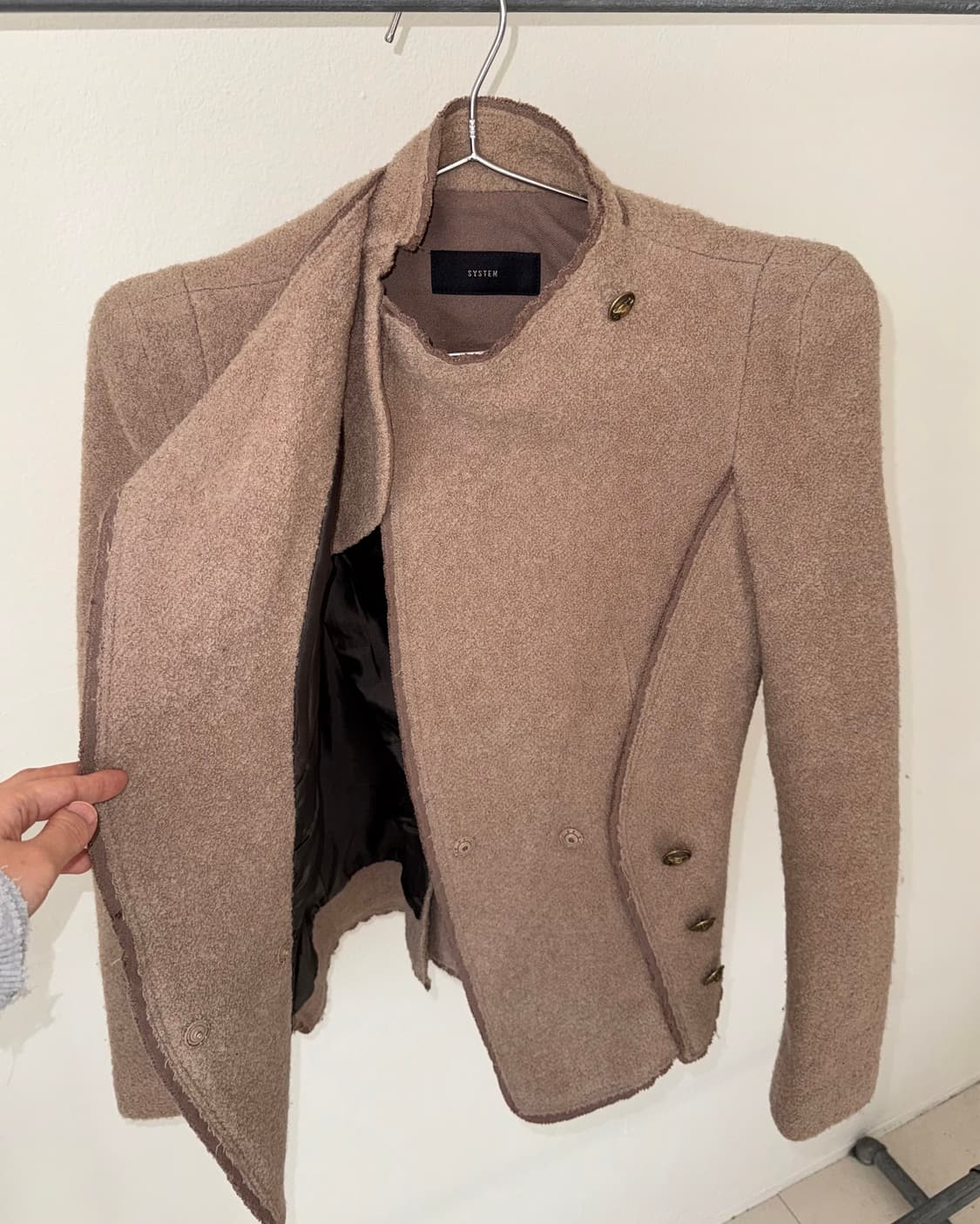 System 울 자켓 상품이미지5