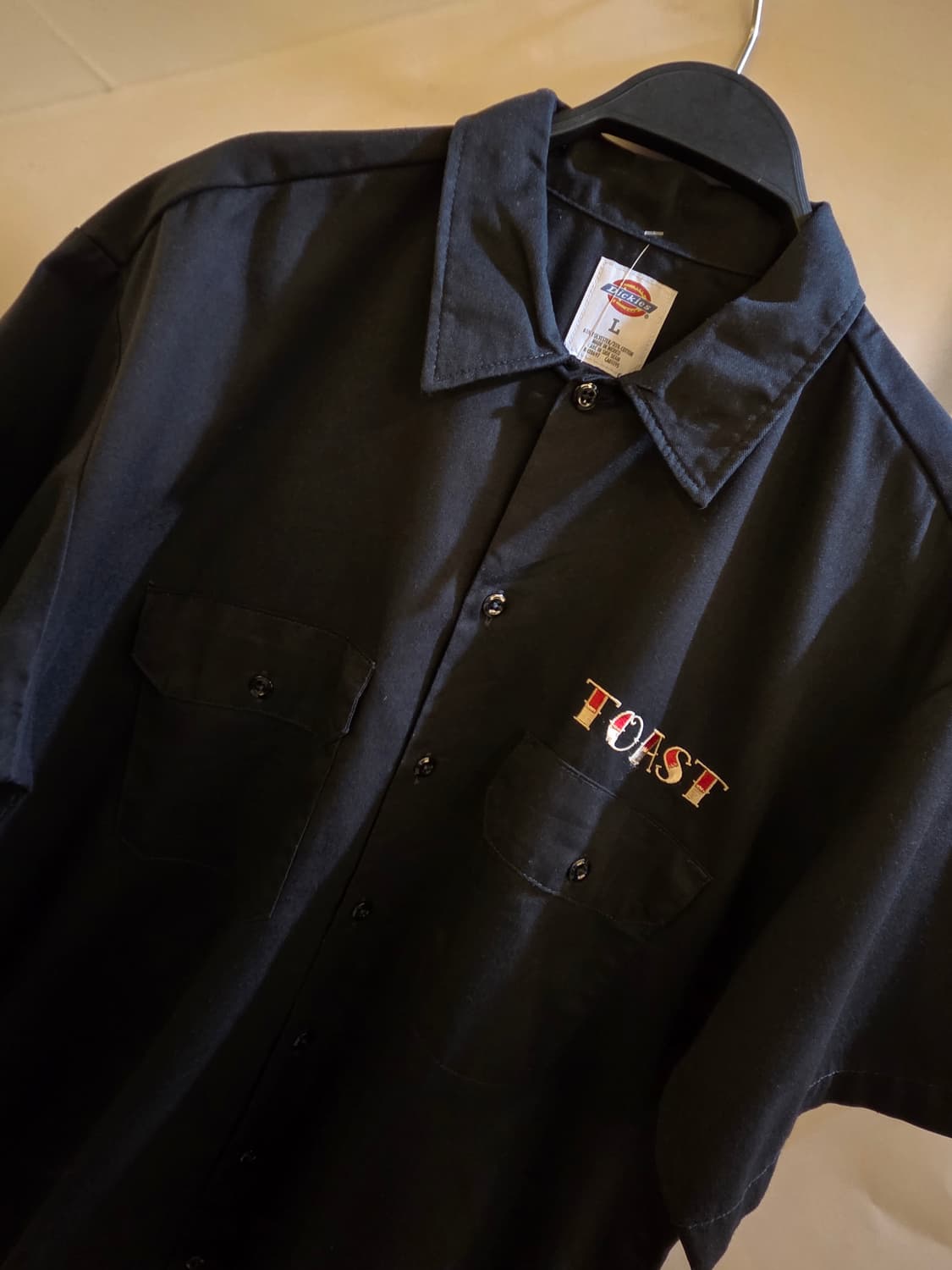 Dickies 디키즈 블랙 반팔셔츠 상품이미지1