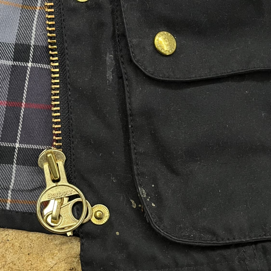 [정품] 바버 인터내셔널 블랙 자켓 b19 상품이미지8