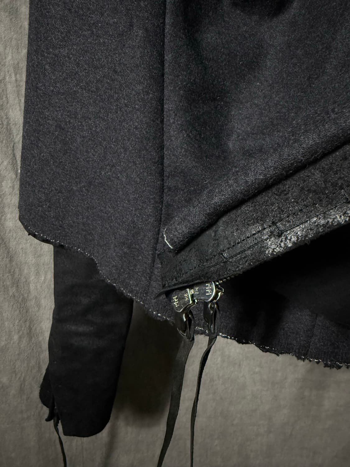 m.a+ Cross Seam Horse Leather Jacket  상품이미지8