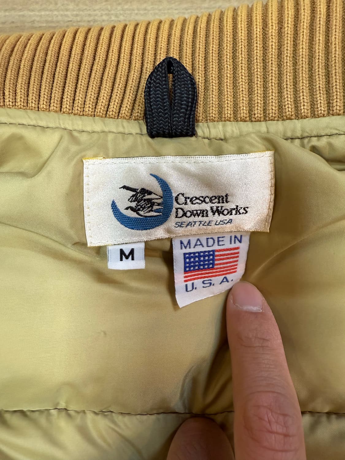 크레센트다운웍스 노스웨스트 울패딩 상품이미지4