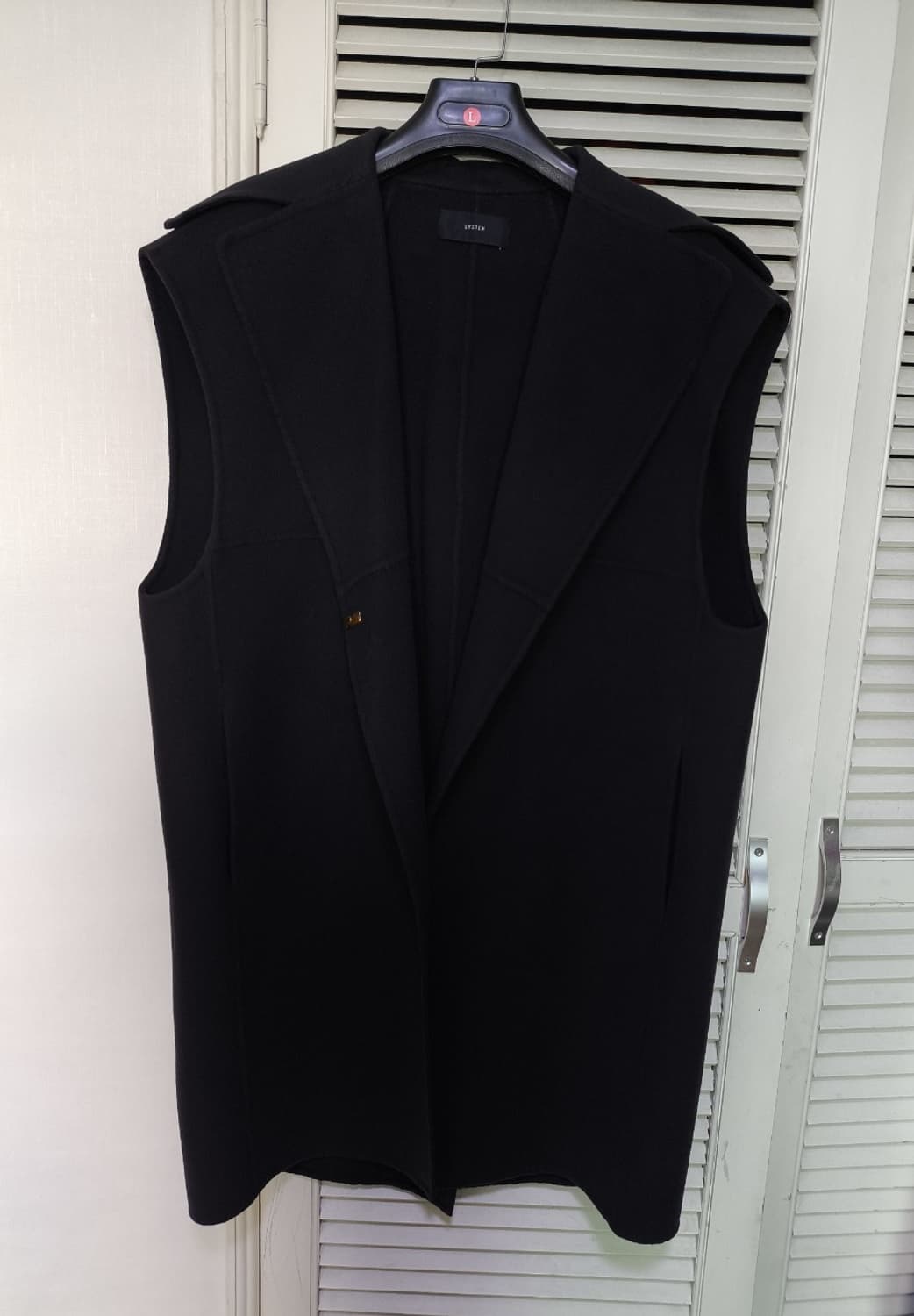 82 시스템 한섬 캐시미어 베스트 코트 상품이미지2