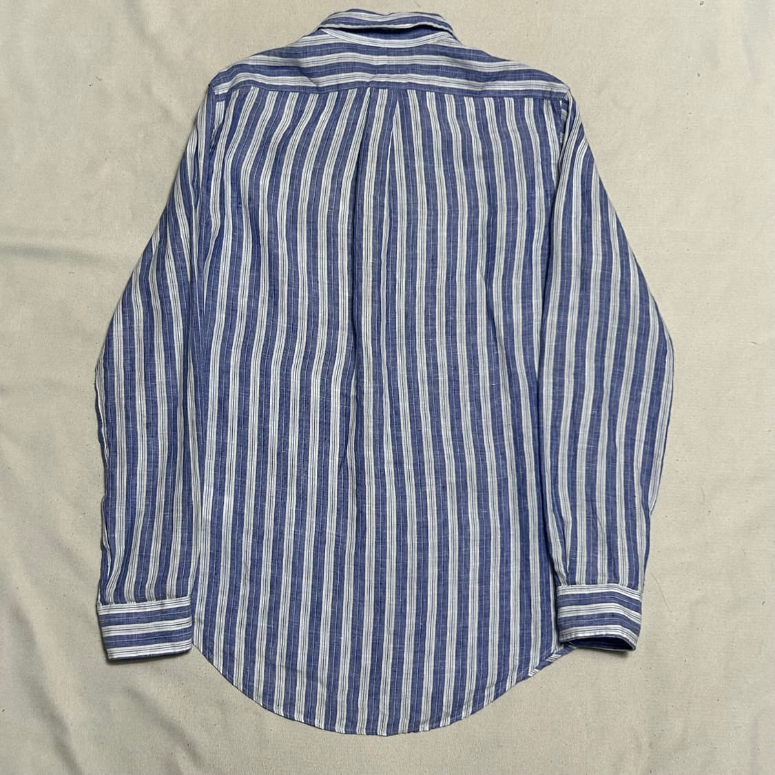 S 폴로랄프로렌 클래식 핏 스트라이프 린넨 셔츠 상품이미지3