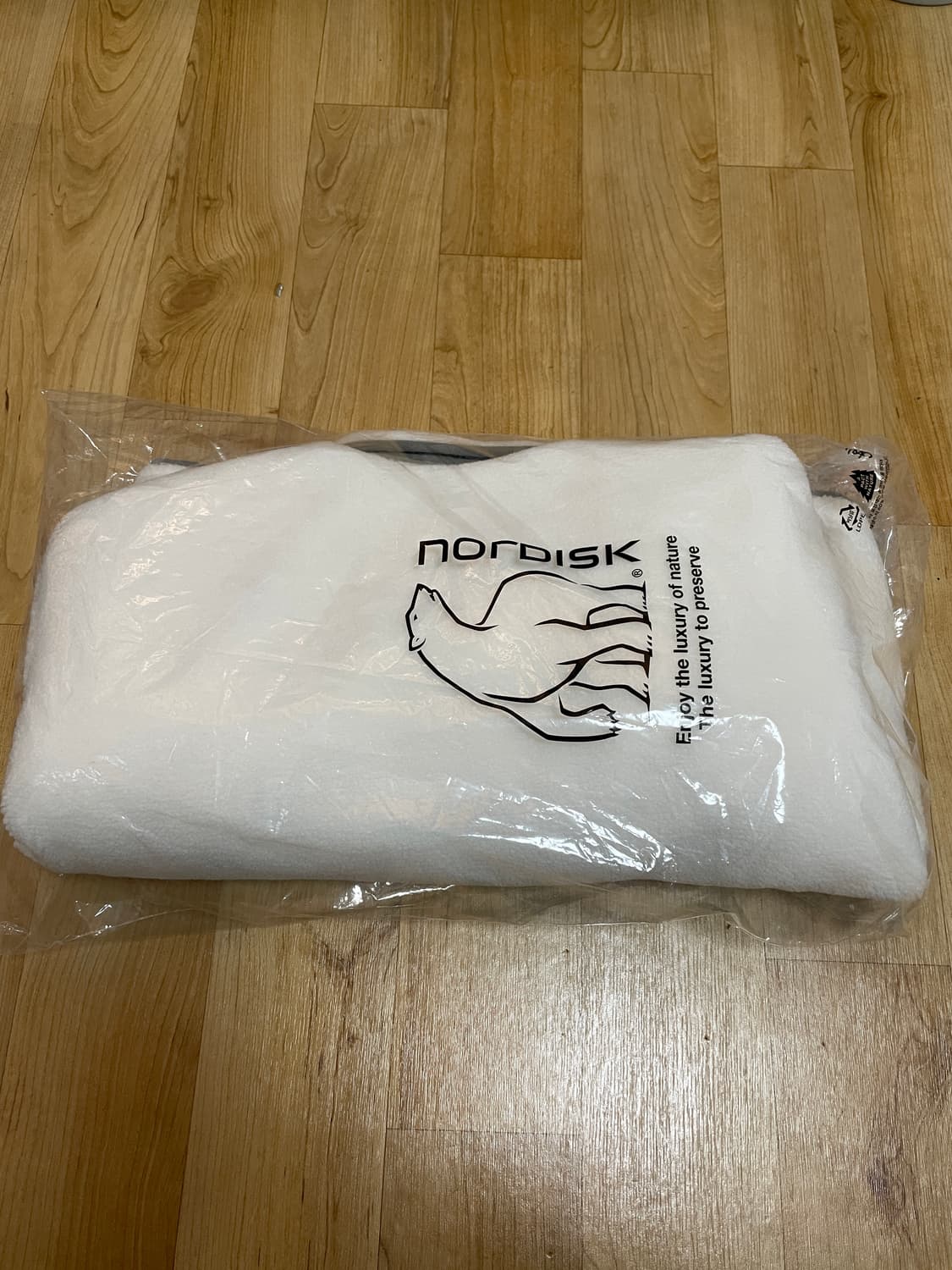 노르디스크 휘게 노르딕패턴 플리스 자켓 오프화이트 90사이즈 새상품 상품이미지7