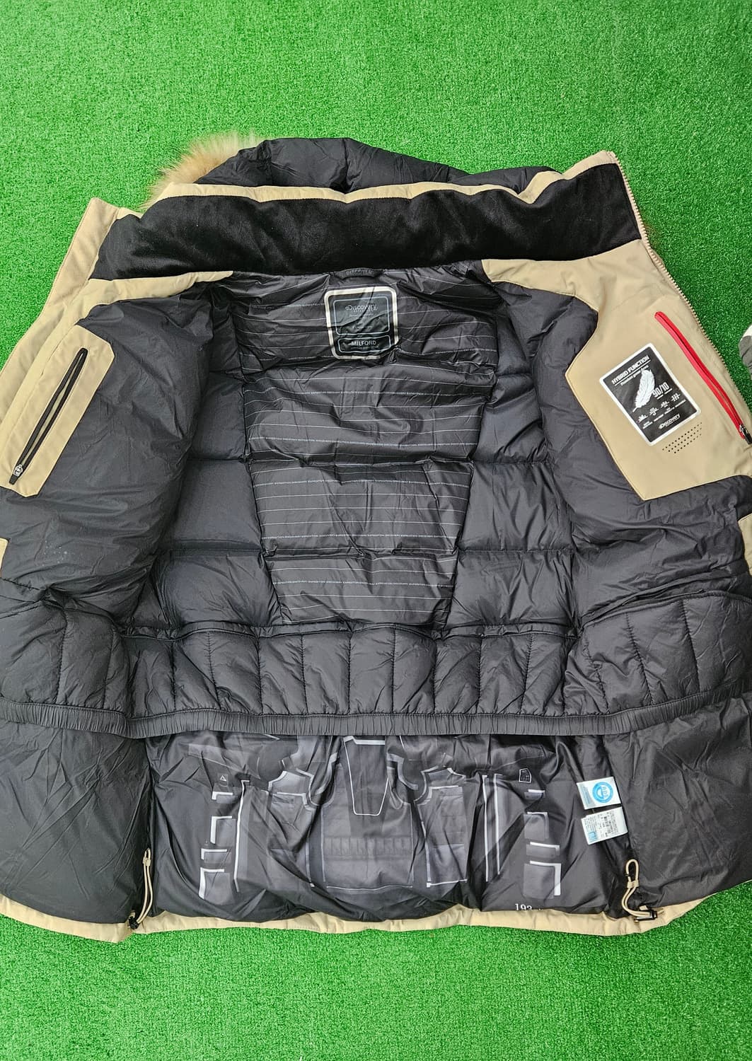 (최상급 컨디션) 디스커버리 밀포드 구스다운 패딩 105 상품이미지3