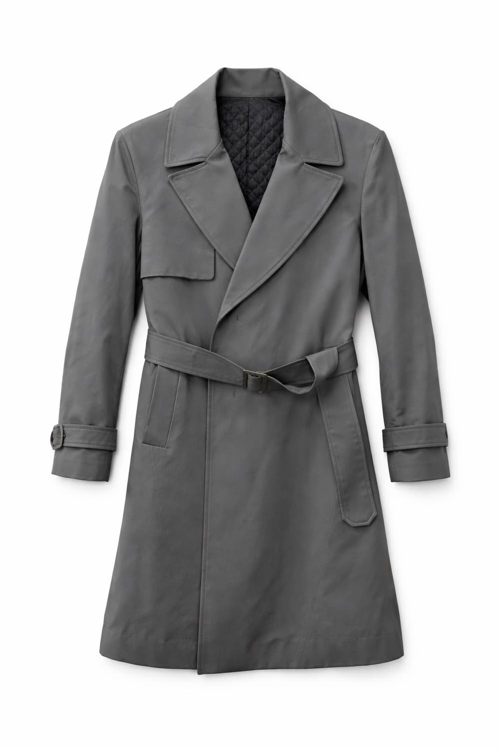 ZIO SONGZIO 트렌치 코트 그레이 100 상품이미지1