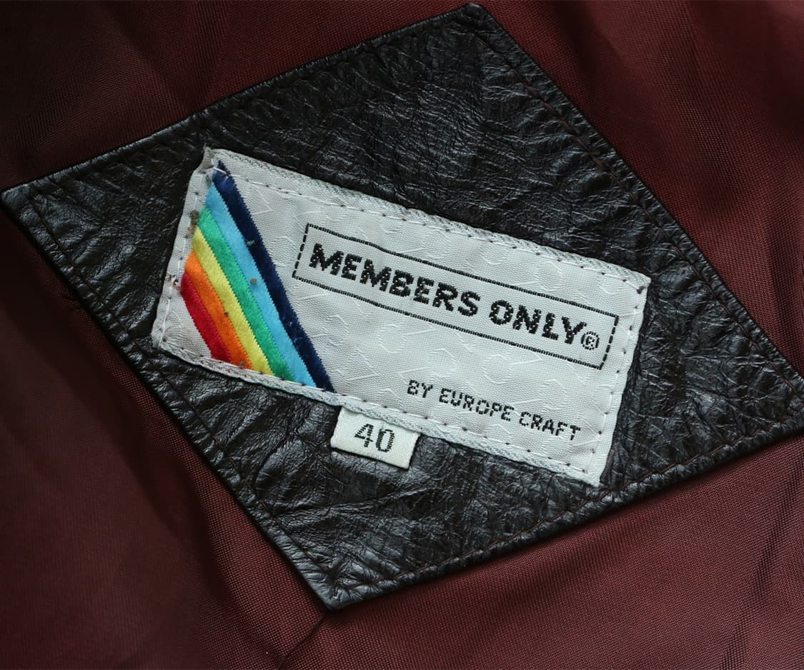 Members only 레더 봄버 자켓 상품이미지9