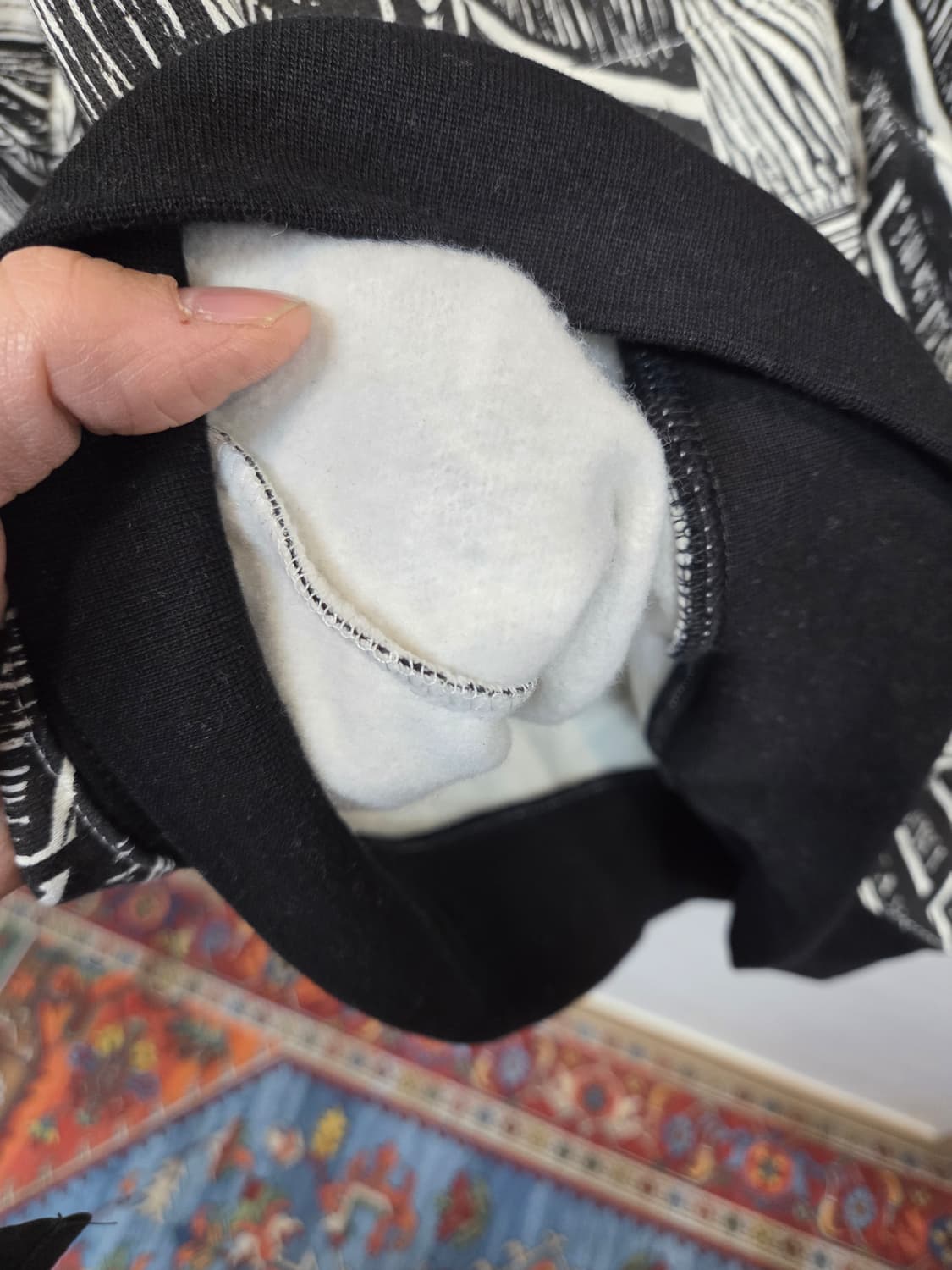 반스 모마 뭉크의 절규 플리스 후드티 L 상품이미지5