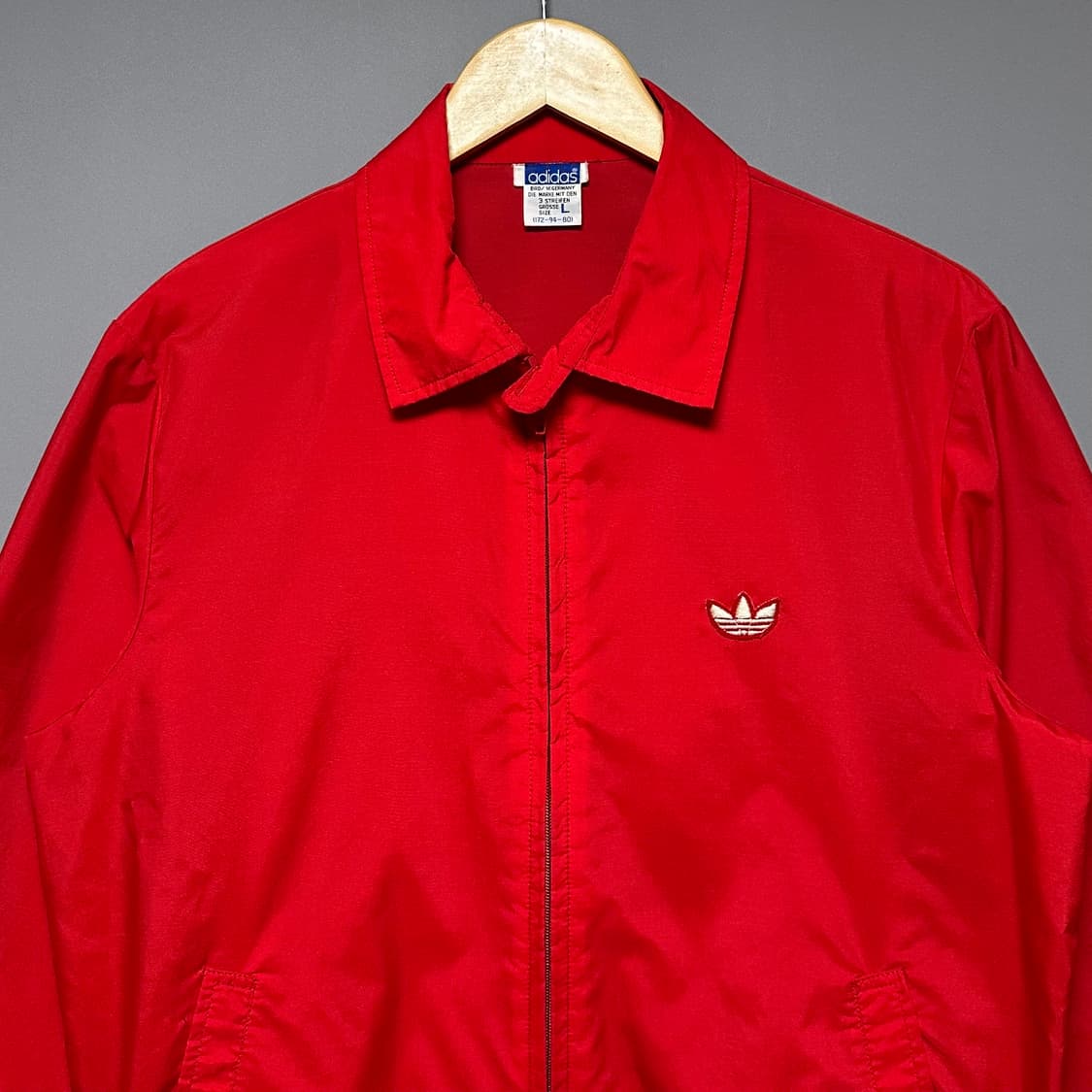 [L]아디다스 레드 코치 바람막이 상품이미지2