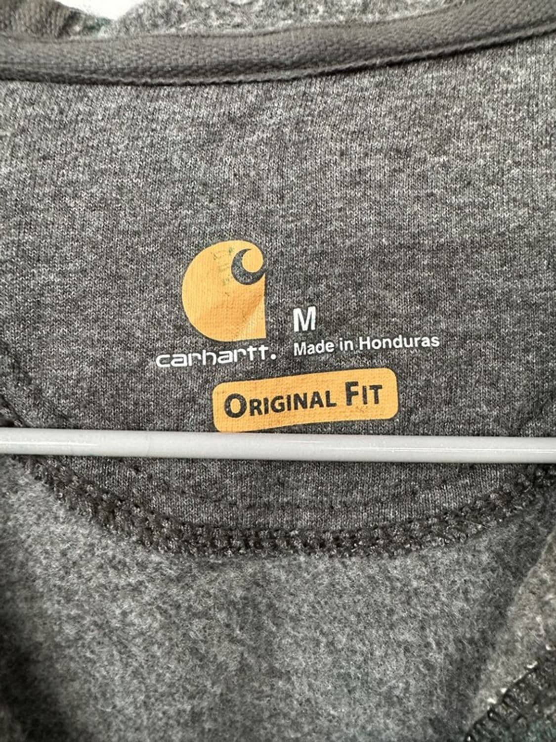 [M] CARHARTT 칼하트 빈티지 레터링후드집업 상품이미지5