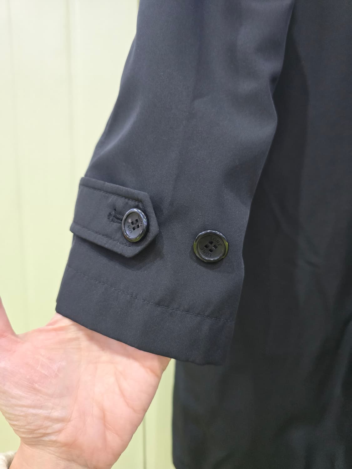 LONE JUNG WOOK JUN 블랙 코트 105 상품이미지9