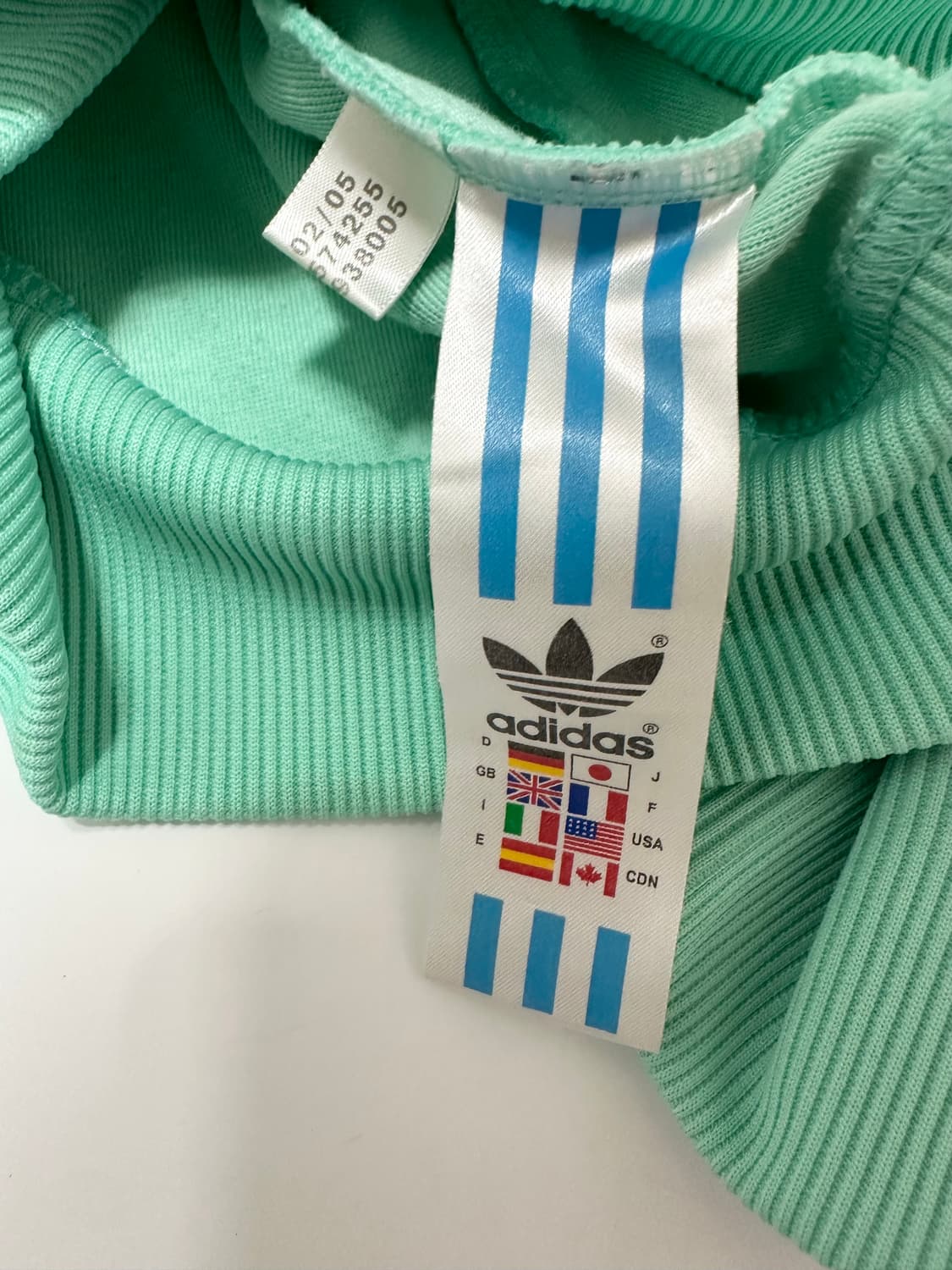 아디다스 민트 후드 트랙탑 져지 상품이미지5