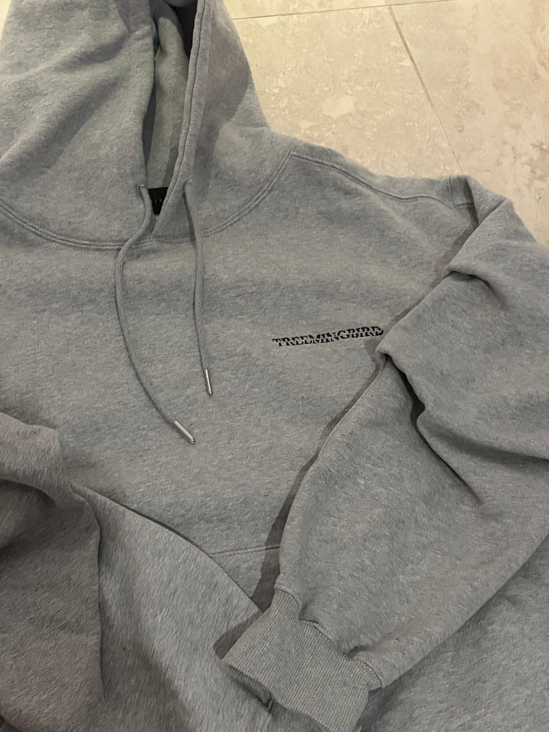트리밍버드 리벳 스웻 셋업 후드티 기모 버전 상품이미지3