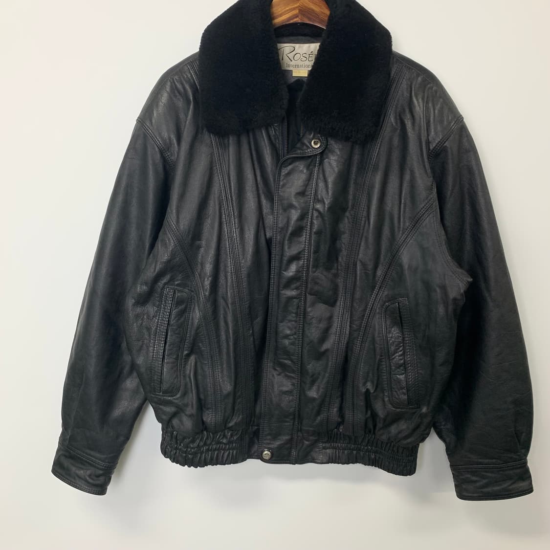 Vintage 빈티지 a-2 양가죽 봄버 자켓 상품이미지3