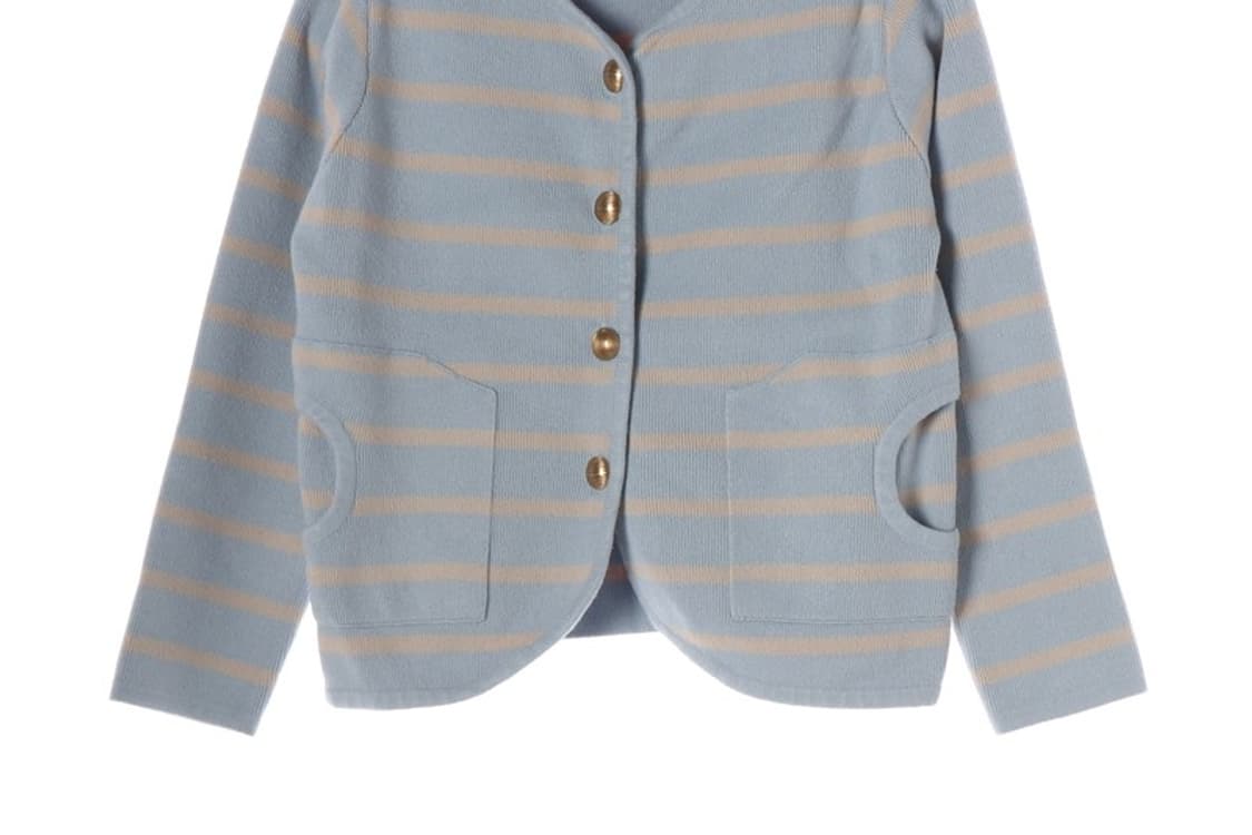 칼라거펠트 파리스 스트라이프 니트 가디건 66 상품이미지4