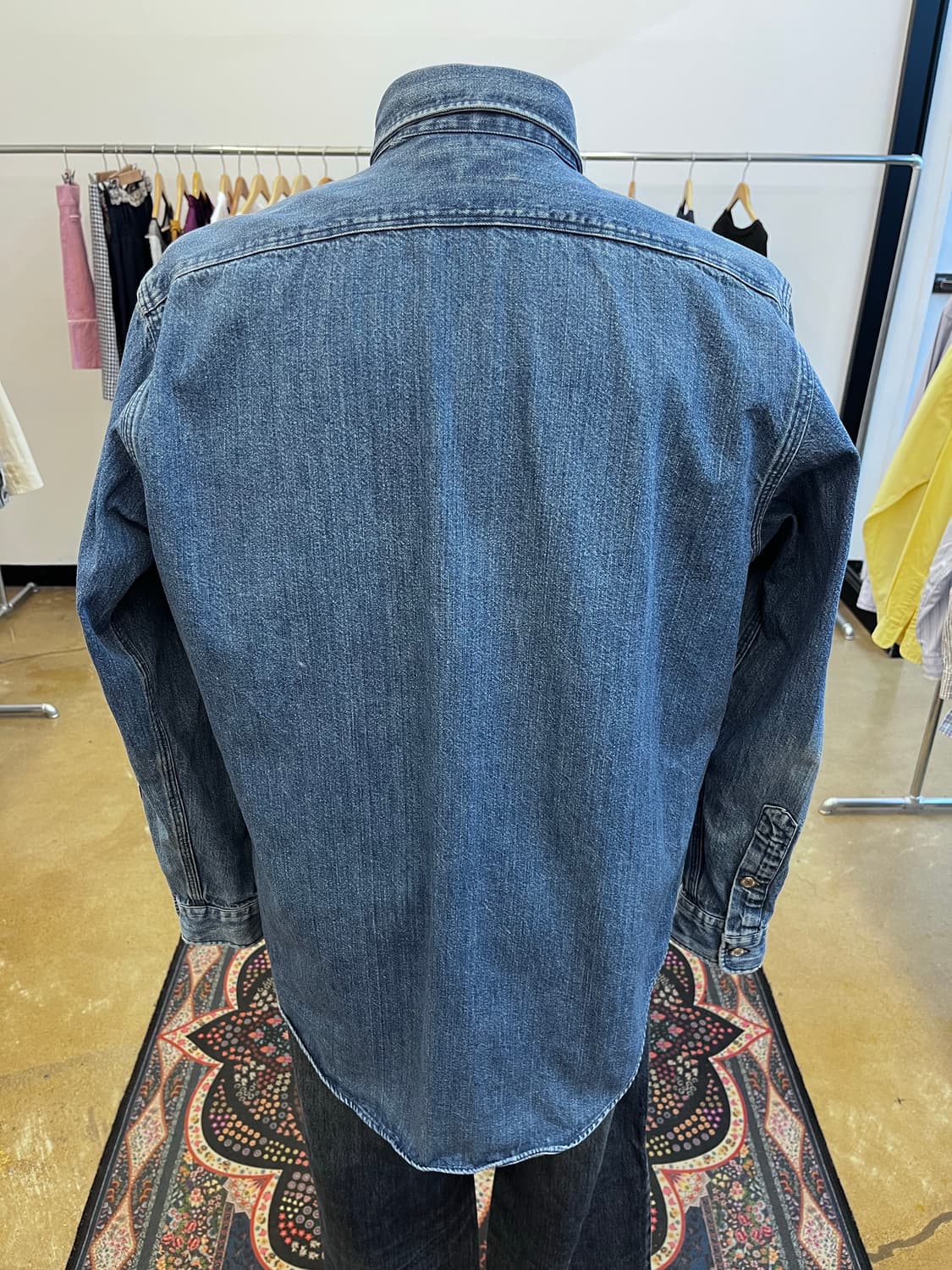 폴로 랄프 로렌 더블 포켓 데님 셔츠 상품이미지4