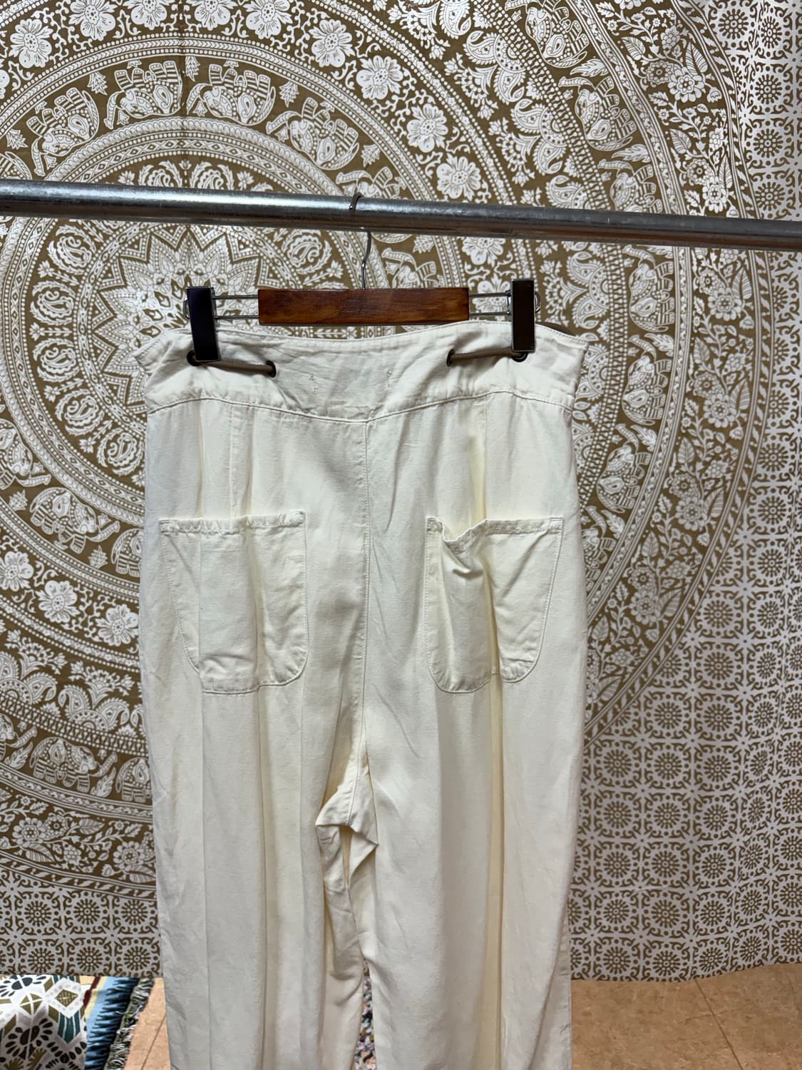 자라 핀턱 밴딩 린넨 팬츠 (Z1002) 상품이미지5