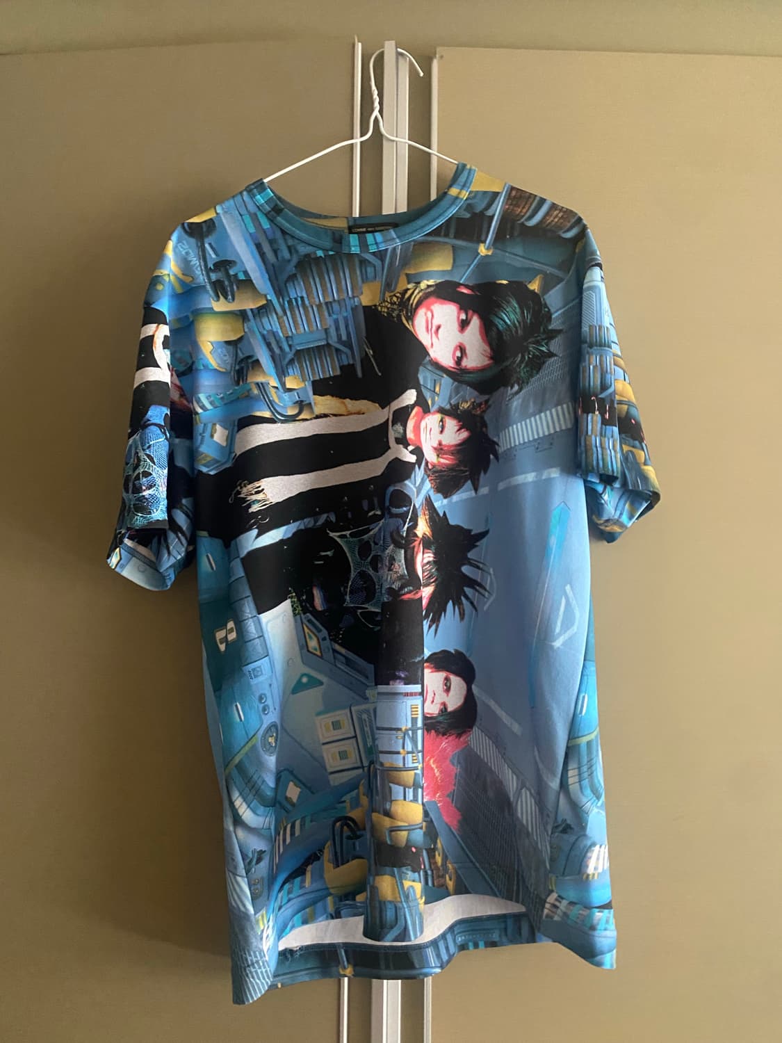 꼼데가르송 옴므플러스 20ss 락밴드 프린팅 티셔츠 상품이미지2