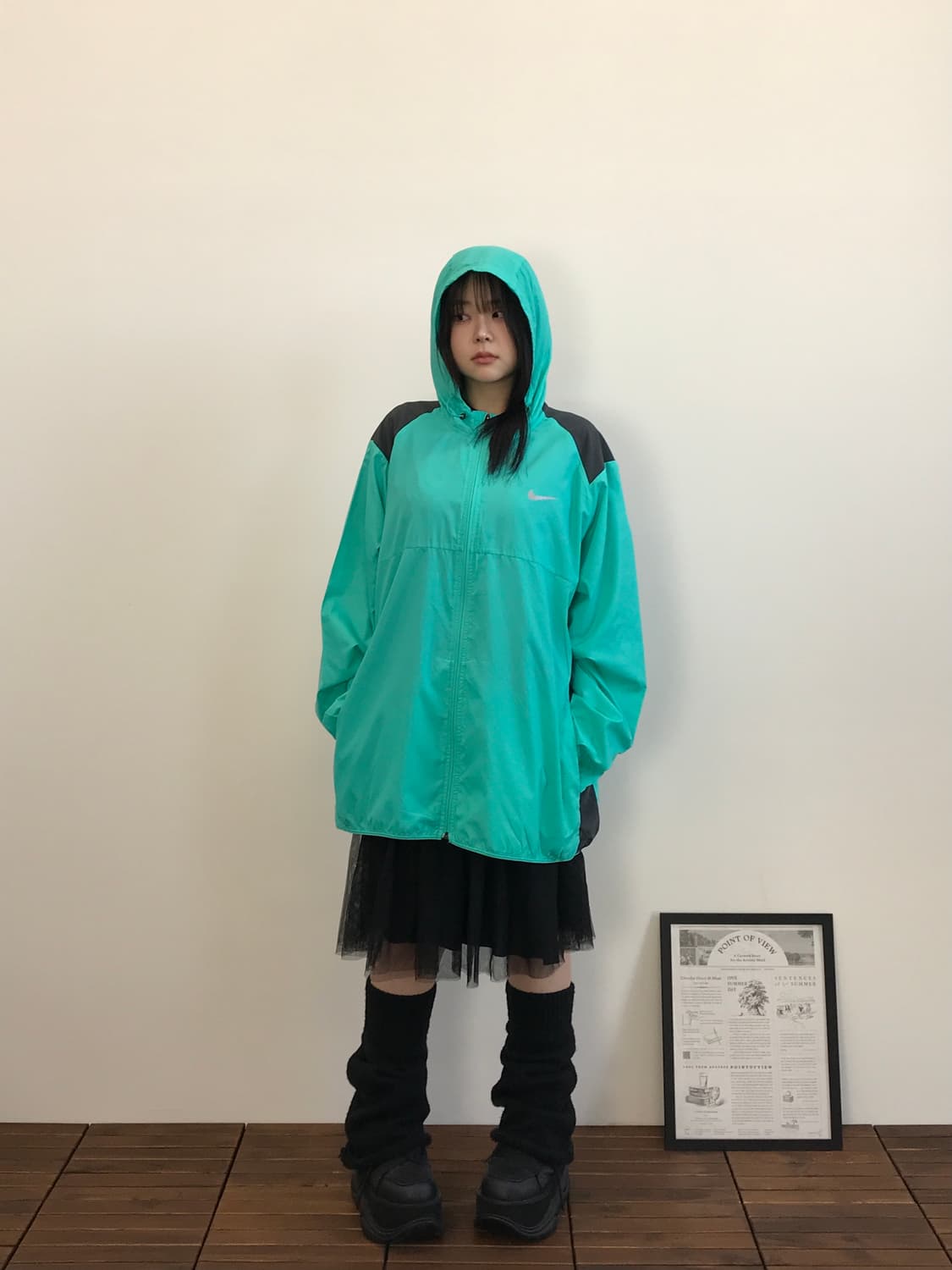 Nike Golf Mint Hood Windbreaker Jacket 상품이미지2