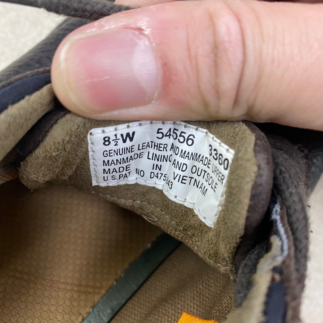 팀버랜드 레더 빈티지 옥스포드 로퍼 슈츠 (265mm) 상품이미지7