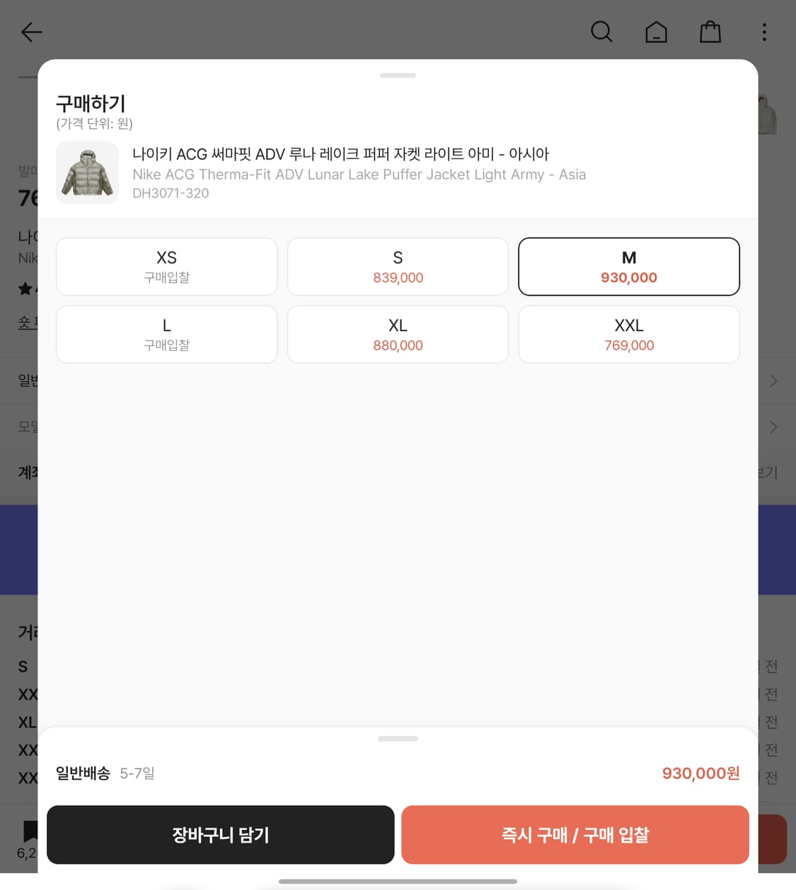 나이키 ACG 써마핏 루나 레이크 상품이미지2
