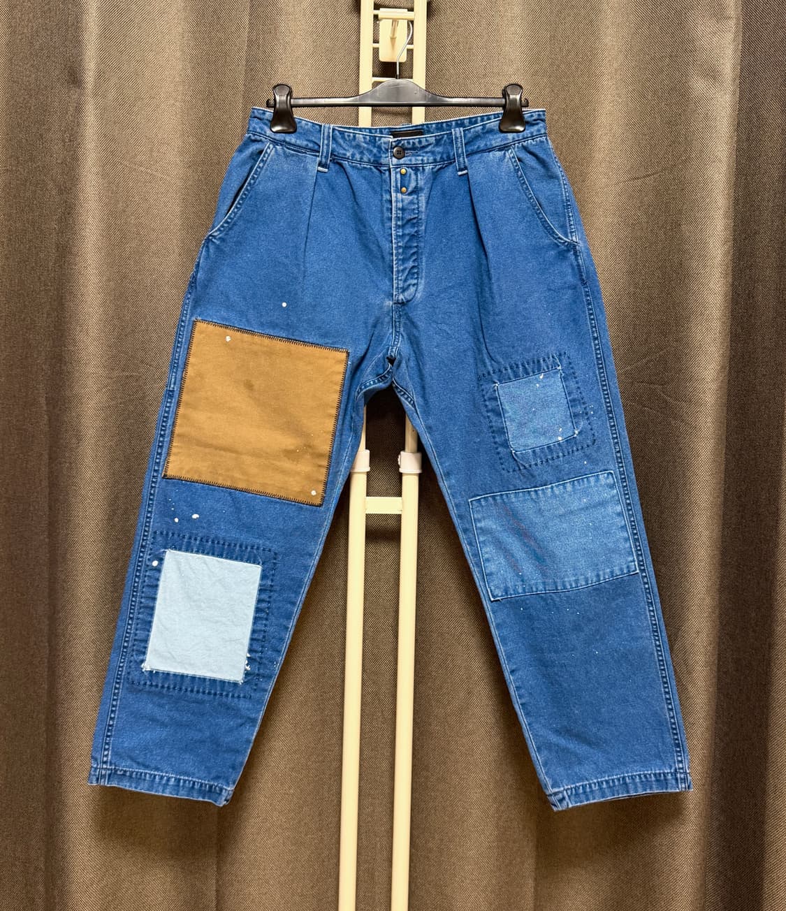 메이드원 (MADEWORN) / 패치워크 데님 초어 팬츠 / 32 새상품 상품이미지2