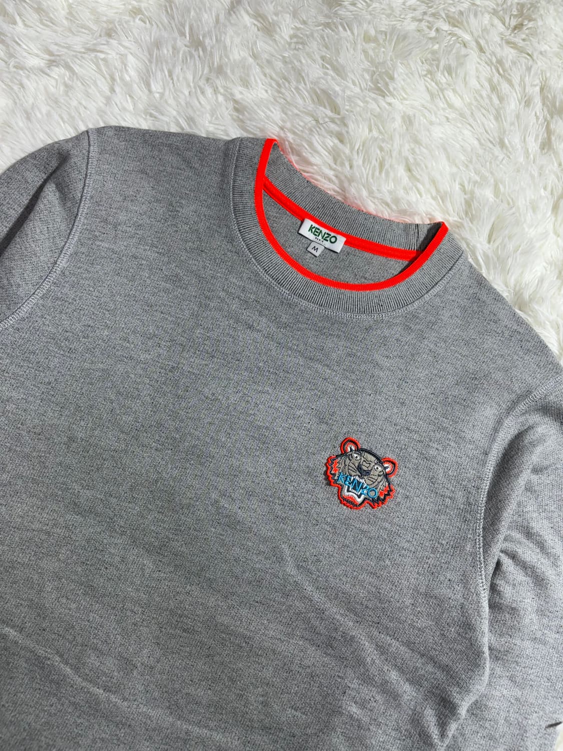 겐조 그레이 타이거로고 맨투맨  상품이미지3