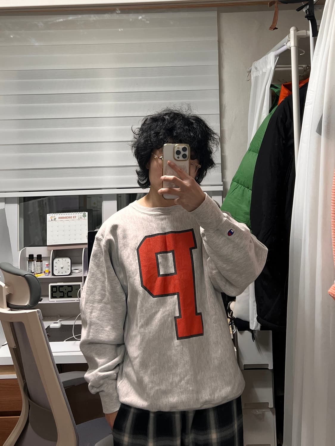 90s 챔피온 리버스위브 스웻셔츠 L (100추천) 상품이미지7