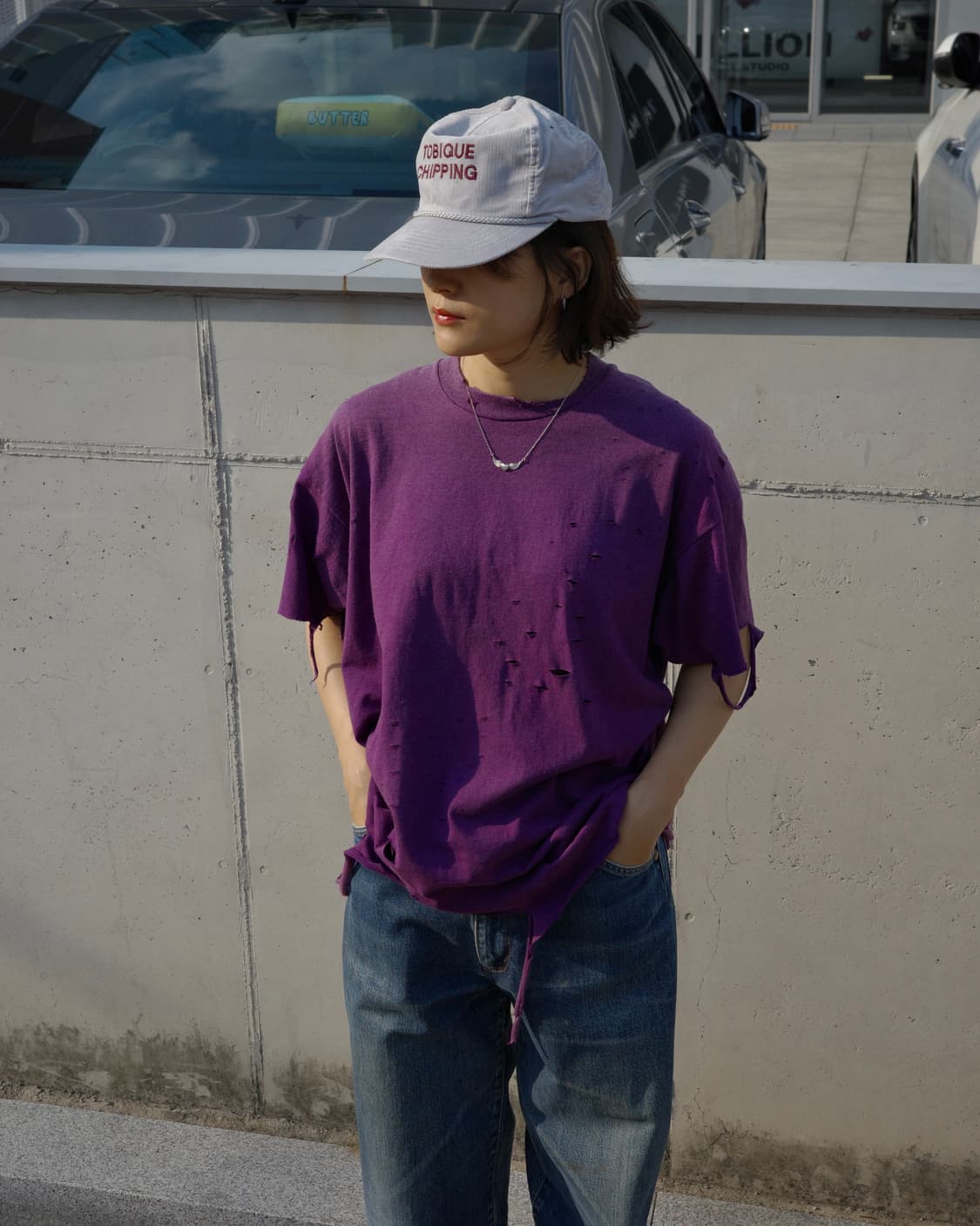 90’s Tobique Chipping 코듀로이 캡 상품이미지4