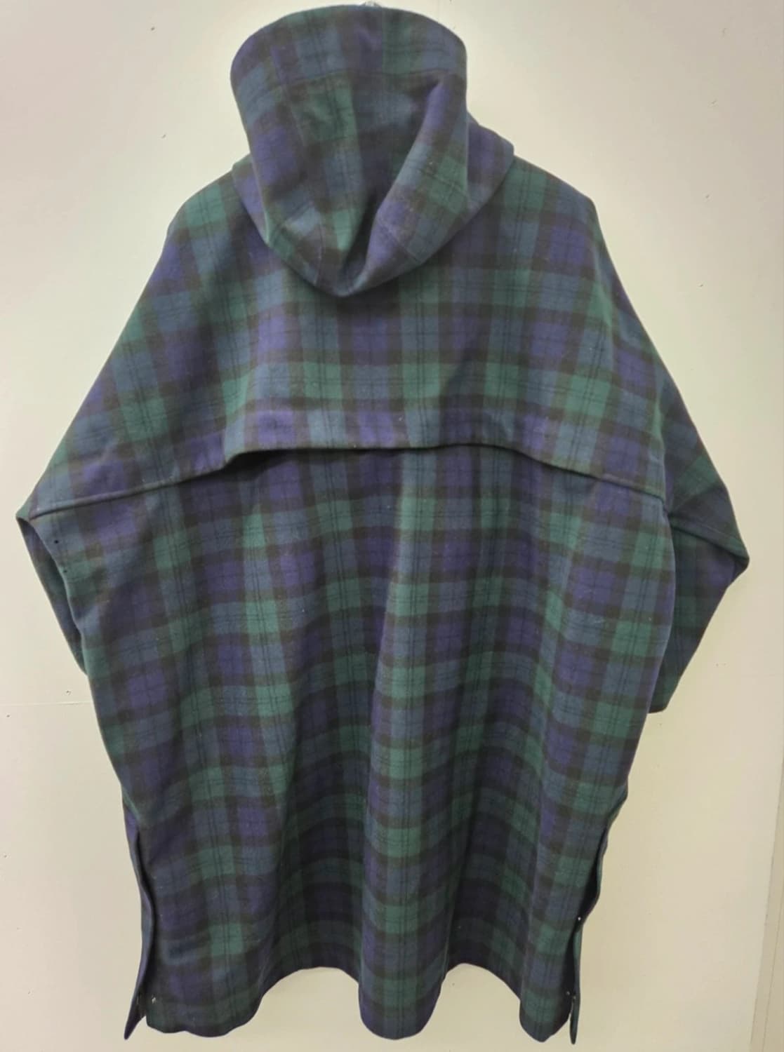 K-WAY(까웨) 3L방수 체크 울코트(IT8)
 상품이미지2