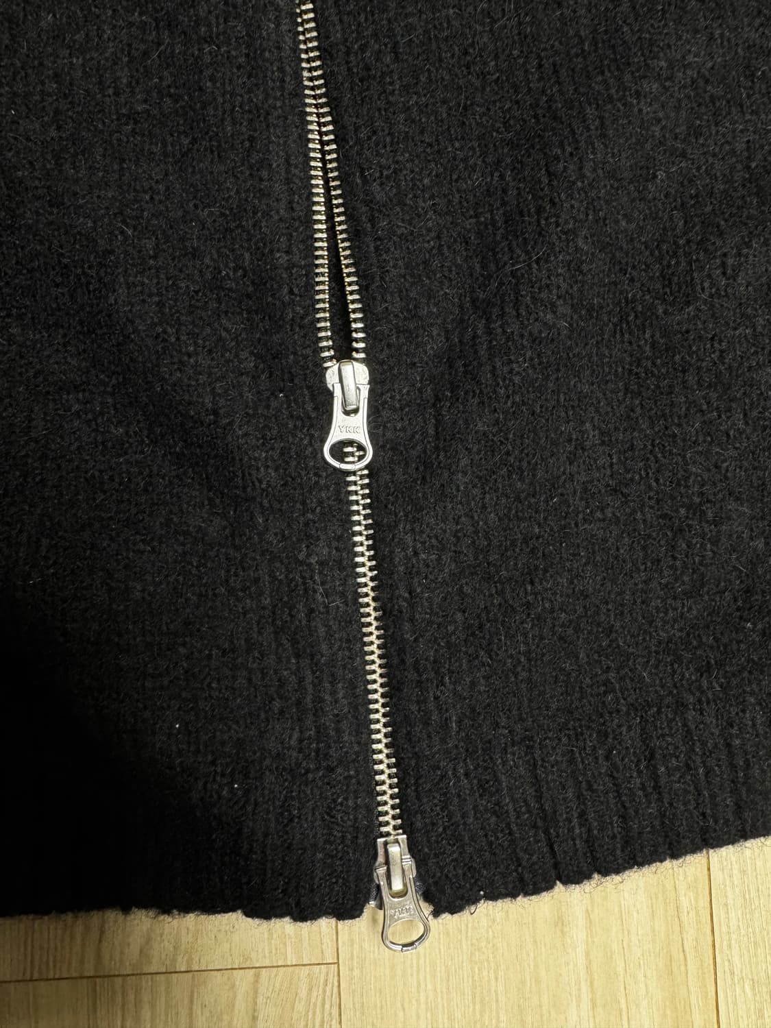 스투시 니트 집업 L 상품이미지3