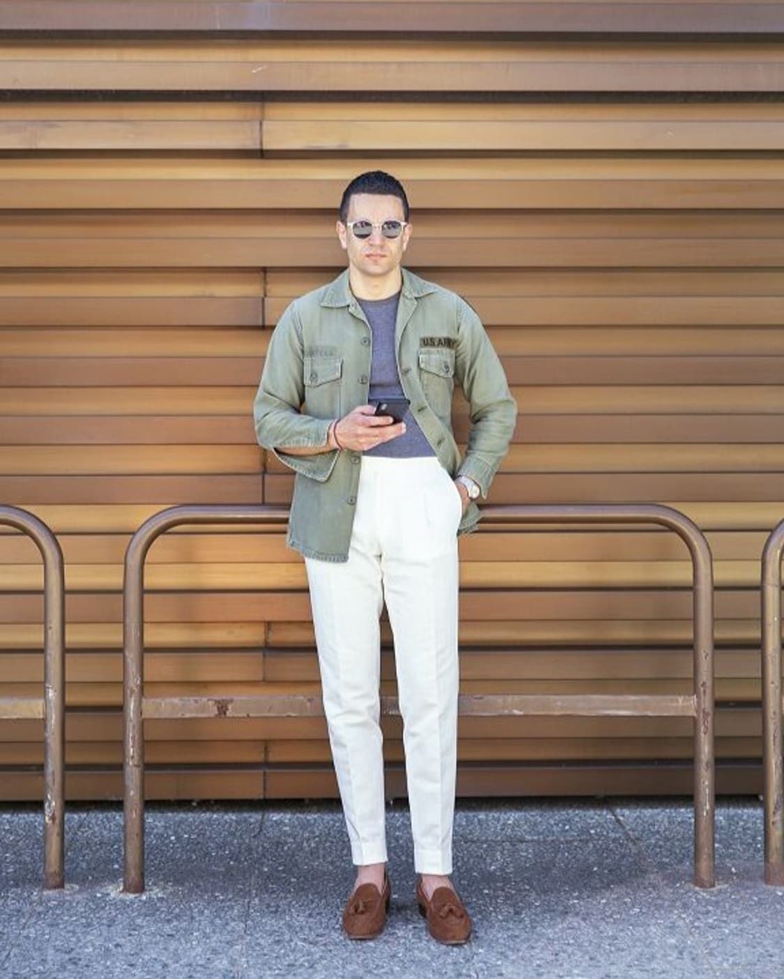 70's US Army og-107 utility shirt 상품이미지2