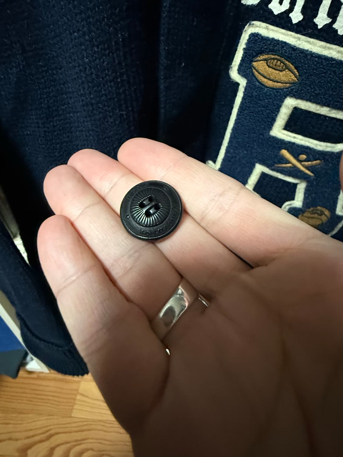 [사용감 적음] 폴로 50주년 코튼+린넨 가디건 s(실제 103사이즈 상품이미지5