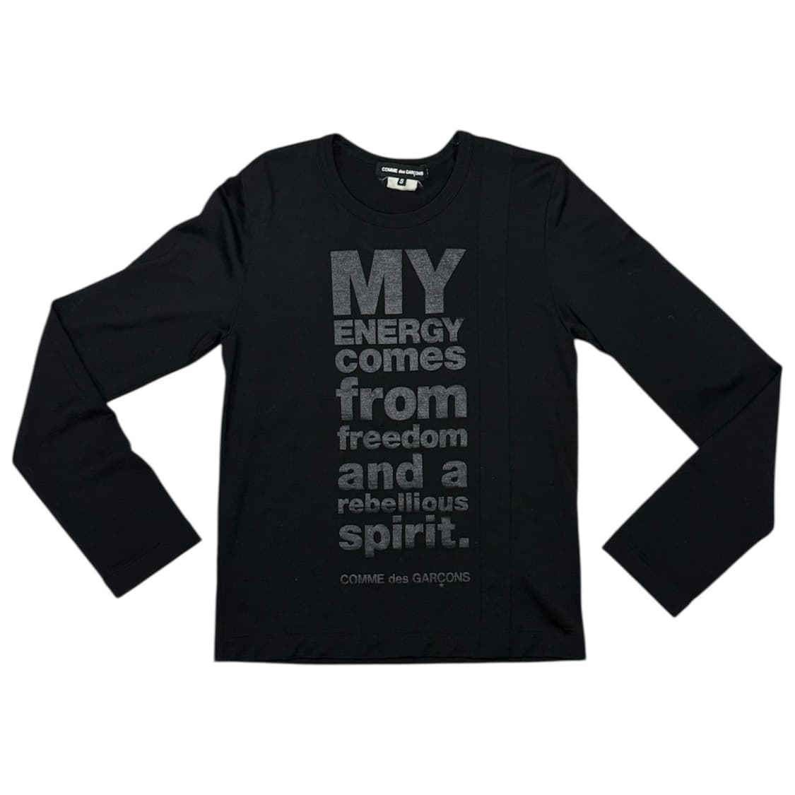 2014 꼼데가르송 자유와 혁명 정신 울 니트 스웨터 상품이미지1