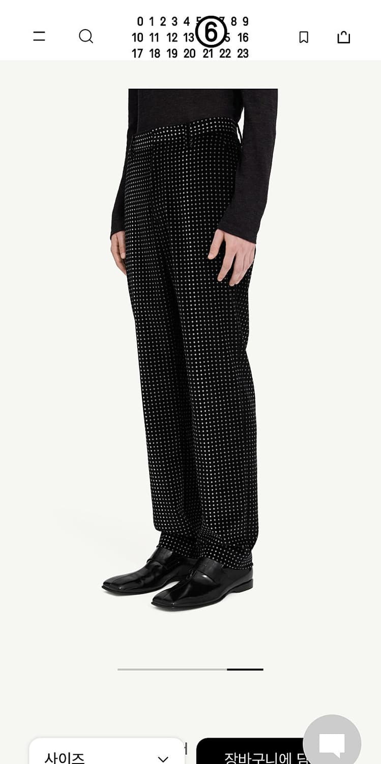 32) 메종 마르지엘라 25fw 스타 벨벳 트라우저 상품이미지9