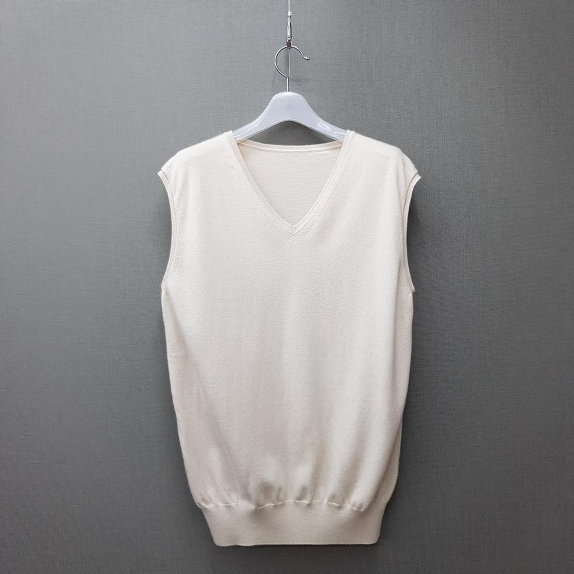 한섬 더캐시미어 2021 캐시미어 혼방 니트 베스트 85사이즈 상품이미지1