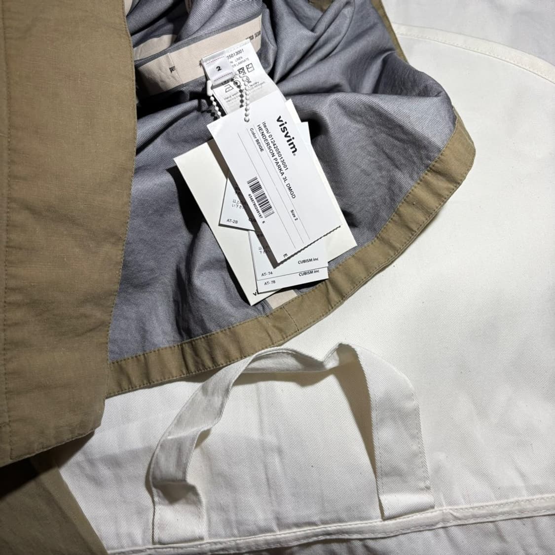 2) 비즈빔 visvim HENDERSON PARKA 3L DMGD 상품이미지9