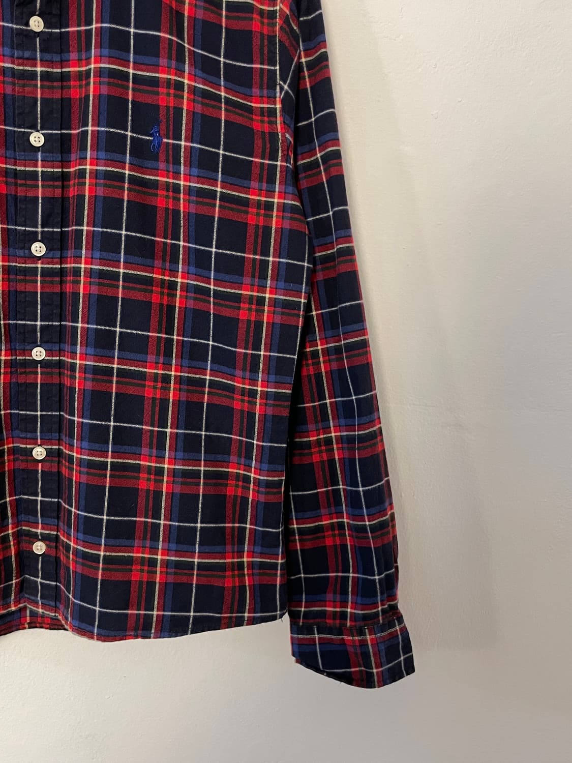 폴로 타탄 체크 셔츠  상품이미지4