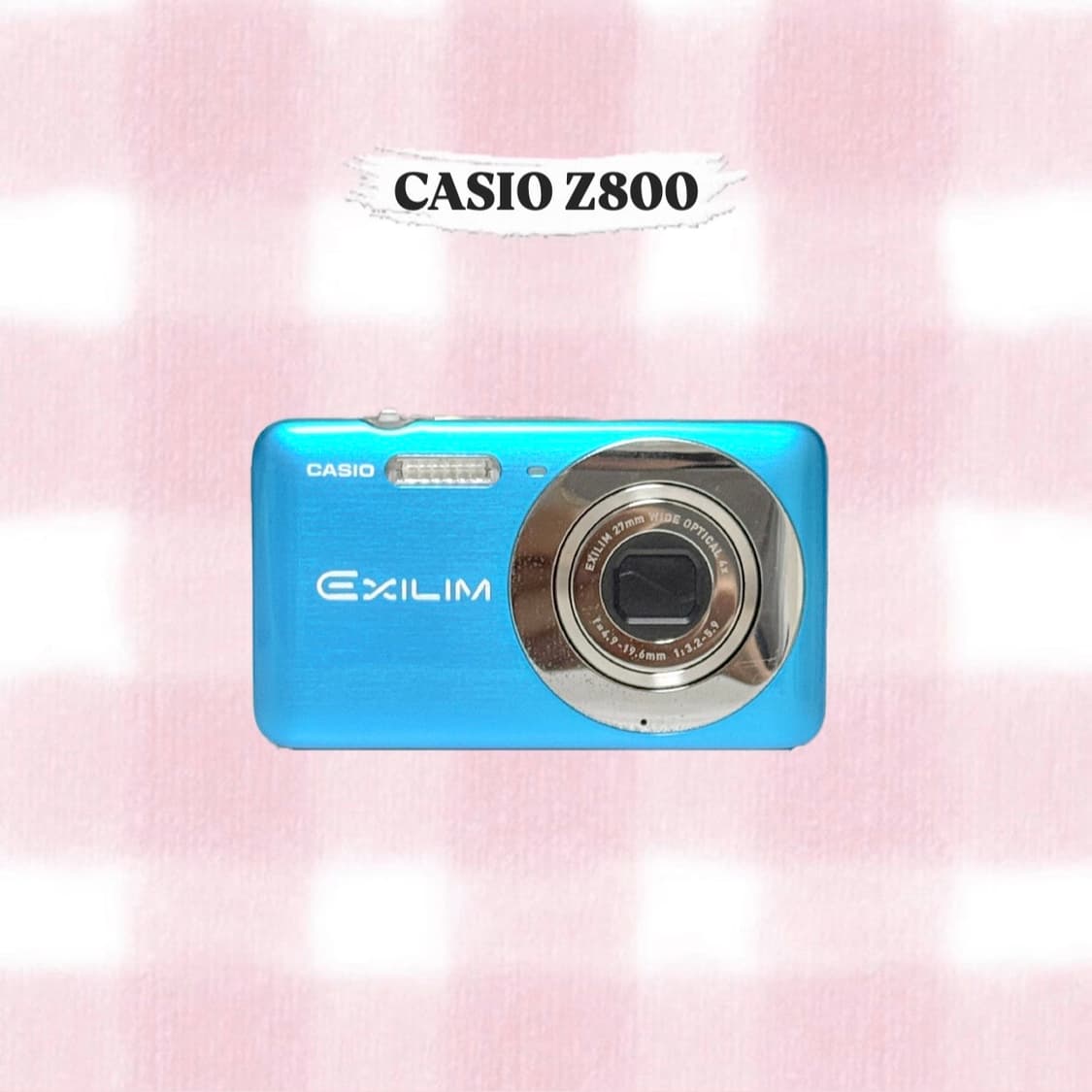 카시오 엑슬림 Z800 베이비블루 빈티지디카 상품이미지1