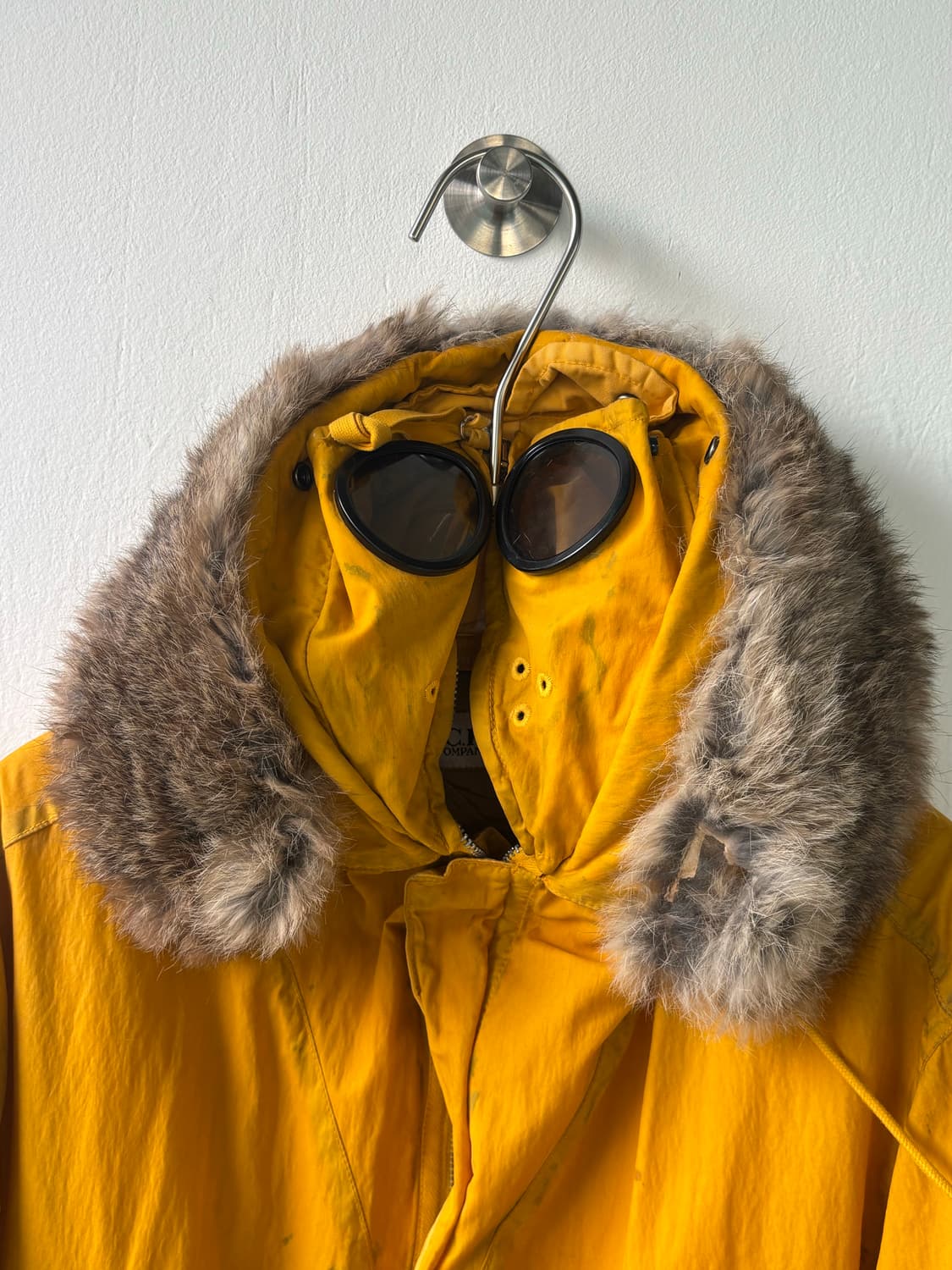 C.P 컴퍼니 고글 후드 파카 상품이미지6