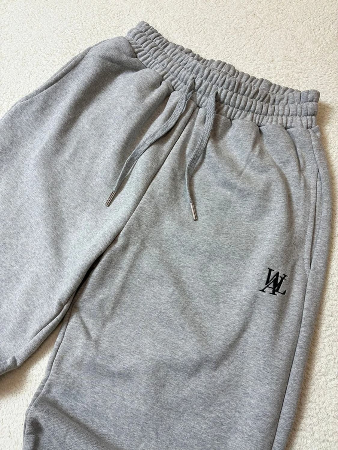 우알롱 세미 벌룬 스웻 조거 팬츠 PN6968 상품이미지2