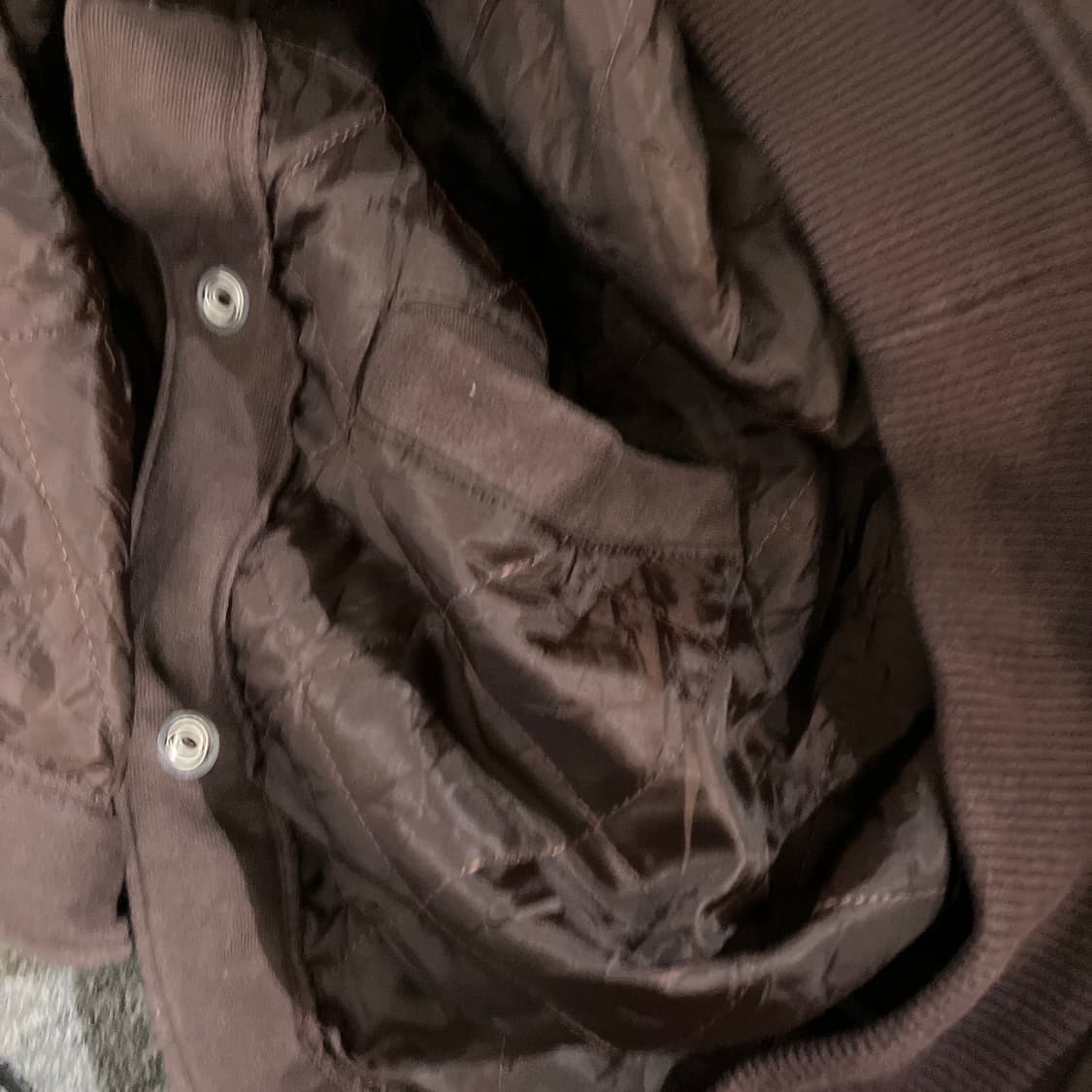 4XL)챔피온 빅사이즈 코튼 바시티자켓 야구점퍼 상품이미지8